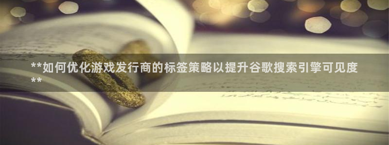 新城平台革7O777：**如何优化游戏发行商的标签策略以提升谷歌搜索引擎可见度
**