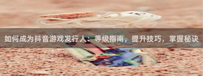 新城平台官网注册入口：如何成为抖音游戏发行人：等级指南，提升技巧，掌握秘诀