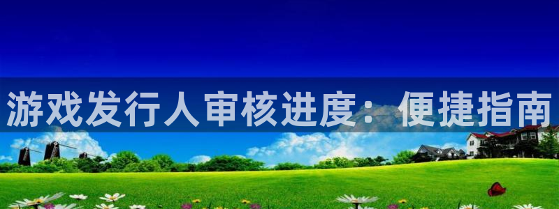 新城平台注册资金多少亿：游戏发行人审核进度：便捷指南