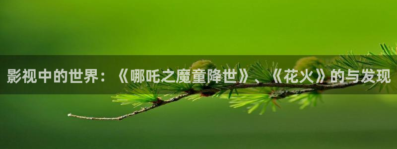 三妹影院在线：影视中的世界：《哪吒之魔童降世》、《花火》的与发现